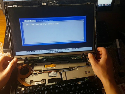 Устранение мигания экрана ноутбука мастерами сервиса Rabit