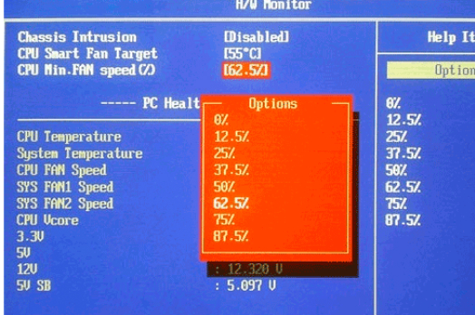 Min. Fast speed BIOS