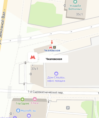 Чкаловская chkalovskaya