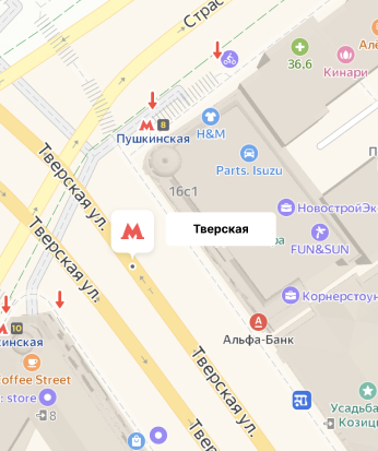Тверская tverskaya