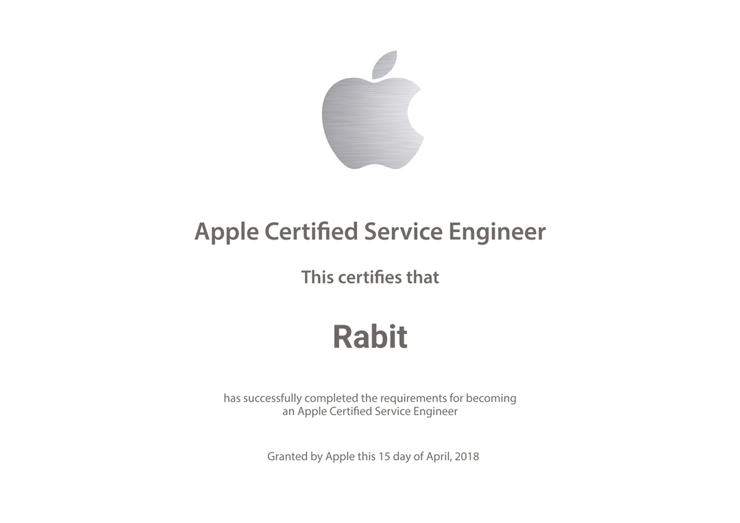 Apple apple1
