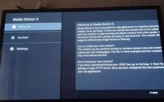 Установка Media Station X на телевизор Samsung с флешки